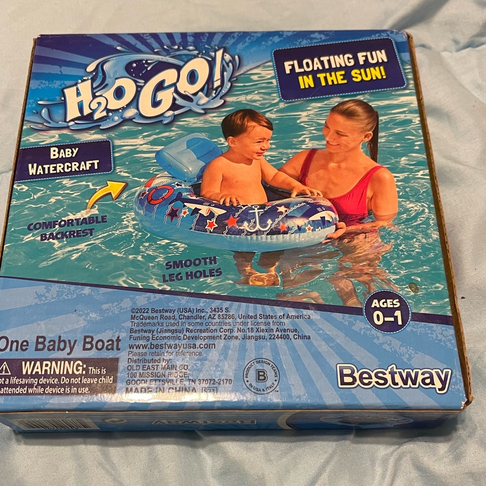 Baby floaty and baby pool